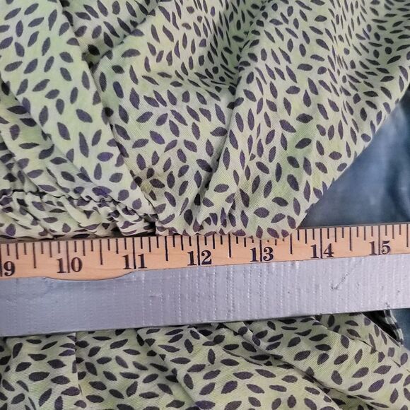 Blue bush green romper shorts - Picture 7 of 11